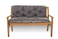 Clearance Setgarden Coussin pour banc de jardin 170x60x50cm coussin de banc de jardin 3 places Anthracite coussin de balançoire coussin banc extérieur