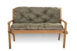 Best Setgarden Coussin pour banc de jardin 150x50x40cm coussin de banc de jardin Vert coussin de balançoire coussin de banc extérieur