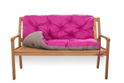 Best Setgarden Coussin pour banc de jardin 150x60x50cm coussin de banc de jardin Rosa coussin de balançoire coussin de banc extérieur