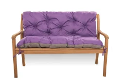 Discount Setgarden Coussin pour banc de jardin 150x50x40cm coussin de banc de jardin Violet coussin de balançoire coussin de banc extérieur