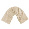 Vivezen Coussin, tour de cou chauffant 50 x 12 cm - Beige -* Bouillotte