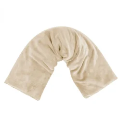 Vivezen Coussin, tour de cou chauffant 50 x 12 cm - Beige -* Bouillotte