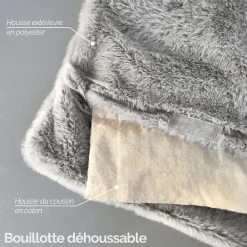 Hot Vivezen Coussin, tour de cou chauffant 50 x 12 cm - Cosy - Beige -