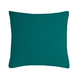 Lovely Casa Coussin uni (40x40 cm - Bleu Canard)* Coussin