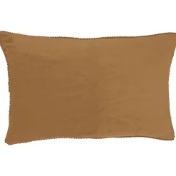 Deko & Co Coussin velours contour perlé HONEY 40x60* Coussin Pour Canapé