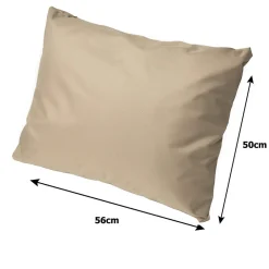Best Setgarden Coussins de canapé meubles de jardin en résine tressée 120x50x50cm Beige, Coussins balançoire Coussin pour banquette 2 places