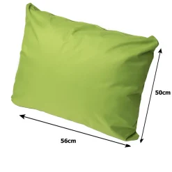 Clearance Setgarden Coussins de canapé meubles de jardin en résine tressée Citron, Coussins balançoire 110x50x50 Coussin pour banquette 2 places