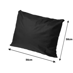 Best Setgarden Coussins de canapé meubles de jardin en résine tressée Noir Coussins balançoire 170x50x50 Coussin de banc de jardin 3 places