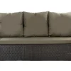 Setgarden Coussins de canapé meubles de jardin en résine tressée Vert, Coussins balançoire d'extérieur 140x50x50 Coussin de banc de jardin* Coussin Palette