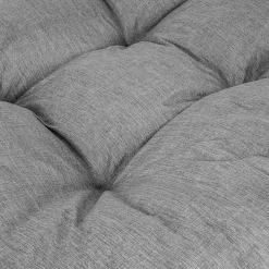 Bananair Coussins Palette lot x2 en polyester 120x80cm/120x40cm Gris* Coussin Palette