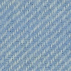 Toison d'Or Couverture en laine mélangée - Effet denim (240x260 cm - Bleu ciel)* Plaid Laine