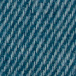 Toison d'Or Couverture en laine mélangée - Effet denim (220x240 cm - Turquoise)* Plaid Laine|Plaid