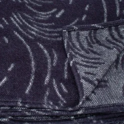 Home Maison Couverture laine Mérinos très douce (180x240 cm - Bleu Marine)* Plaid Laine