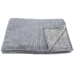 Sale Home Maison Couverture laine Mérinos très douce (220x240 cm - Gris)