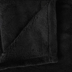 Sale Atmosphera Couverture microfibre 180 x 230 cm noir polyester