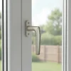 Crémone fenêtre 1/2 baton aluminium doré mat* Poignée De Fenêtre