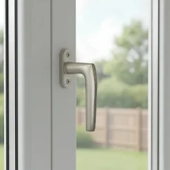 Crémone fenêtre 1/2 baton aluminium doré mat* Poignée De Fenêtre
