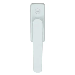 Crémone fenêtre 1/2 baton aluminium blanc