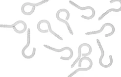 Ateliers 28 CROCHETS A VIS BLANCS - LOT DE 10 - ATELIERS28* Embrasse À Rideaux