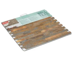 Best D-C-Fix Dalle adhésive murale Wall Tiles premium ® effet plaquette de parement grises L.34,5 x l.30cm