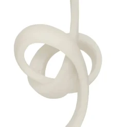 Outlet Atmosphera Créateur D'Intérieur Déco à poser Louan H.45cm résine blanc - Atmosphera