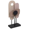 Atmosphera Créateur D'Intérieur Déco à poser organique "Elena" H35,5cm rose - Atmosphera* Statue Décorative