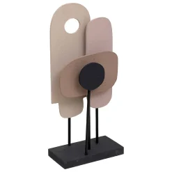 Atmosphera Créateur D'Intérieur Déco à poser organique "Elena" H35,5cm rose - Atmosphera* Statue Décorative