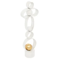 Atmosphera Créateur D'Intérieur Déco à poser Rob blanc H65cm - Atmosphera* Lettre Décorative
