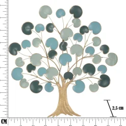 Hot Mauro Ferretti Décoration murale Arbre en métal Apple 89x2.5x90 cm