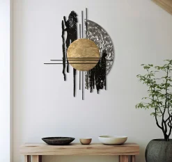 Clearance Mauro Ferretti Décoration murale en métal Cripton Modèle 2