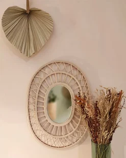 New Ornami Décoration murale feuille Rosa
