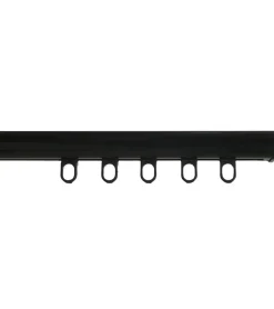 Clearance Secodir DECORAIL - Tringle Rail Rideau Discret 5.5 m - Aluminium