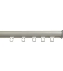 Clearance Secodir DECORAIL - Tringle Rail Rideau Discret 1.5 m - Aluminium