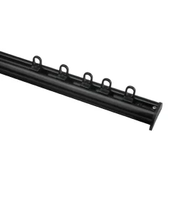 Clearance Secodir DECORAIL - Tringle Rail Rideau Discret 2,50 m - Aluminium