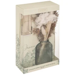Atmosphera Créateur D'Intérieur Diffuseur de parfum - fleurs sechées Edi - 100ml - Rose- Atmosphera* Bougie Et Senteur