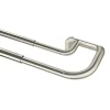 Umbra Double tringle à rideaux D25mm extensible argenté, 167-365cm* Barre À Rideau Extensible