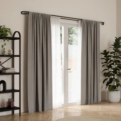 Umbra Double tringle à rideaux extensible Midnight* Barre À Rideau Extensible