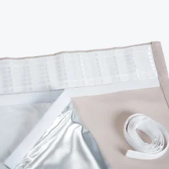 Best Rocle Doublure thermique pour rideau reversible été / hiver argent L.135 x l.240 cm,