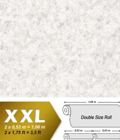 Clearance Edem 807DN47 Papier peint aspect crépi légèrement texturé mat 10,65 m2