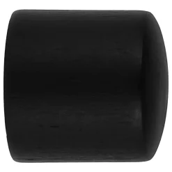Online GoodHome Embout bouchon pour barre à rideau Lamia bois de hêtre noir Ø28mm