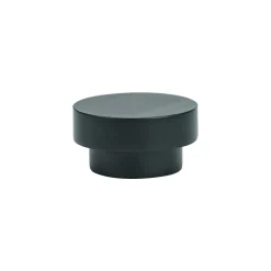 Online GoodHome Embout bouchon pour barre à rideau 19 mm Araxos noir