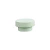 Outlet GoodHome Embout bouchon pour barre à rideau 19 mm Anafi blanc