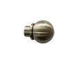 Outlet GoodHome Embout boule pour barre à rideau 19 mm Antiki or
