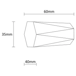 Online GoodHome Embout cône pour barre à rideau Easy-Fit Kozani métal marron Ø28mm