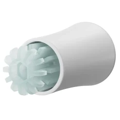 Best GoodHome Embout cône pour barre à rideau Easy-Fit Anafi métal blanc Ø28mm