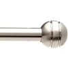 Ateliers 28 EMBOUT TRINGLE RIDEAU BOULE NICKEL MAT* Tringle À Rideau À Composer