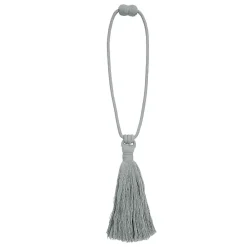 Hot Embrasse à rideaux à aimant Pompon gris V.Creations