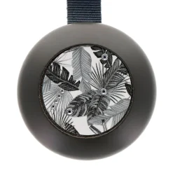Boulet Embrasse à rideaux 25cm Anthracite/Gris -* Rail À Rideaux