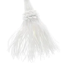 Boulet Embrasse à rideaux 45cm Blanc -* Rail À Rideaux
