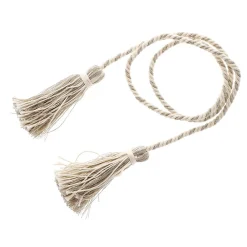 Boulet Embrasse à rideaux 80cm Lin/Coton naturels -